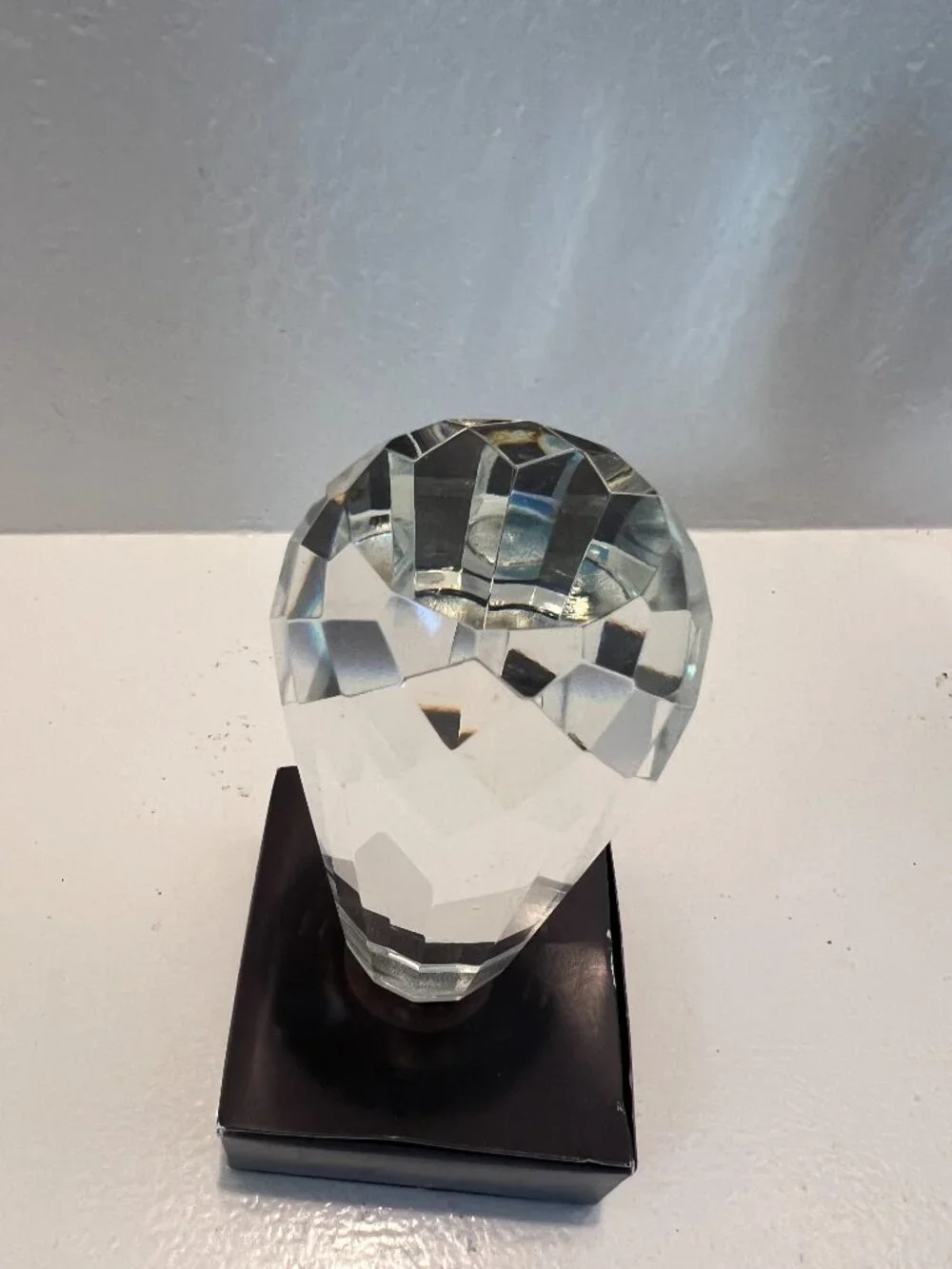 Crystal Finial - Large - New in Box - GVG Home